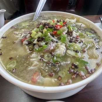 Tou Lok Kitchen - Sourkraut sechuan pepper fresh carp soup - Chinese Near Me - Richmond, British Columbia