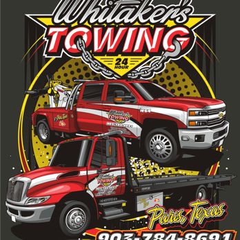 Whitaker's Towing - Towing Near Me - Paris, Texas
