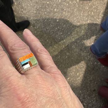 Tucson Gem and Mineral Show - The ring I bought and my wife bought one, too. - Jewelry Near Me - Tucson, Arizona Tucson Gem and Mineral Show - The ring I bought and my wife bought one, too. - Jewelry Near Me - Tucson, Arizona