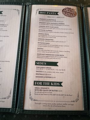 Menu photo 1 Paul's Pasta Shop Groton, CT Menu photo 1 Paul's Pasta Shop Groton, CT