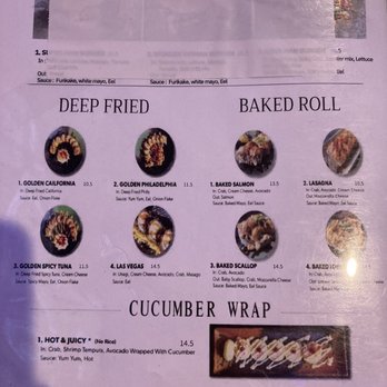 Here Fishy Fishy - Menu - Sushi Bars Near Me - Los Angeles, California