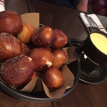 Culinary Dropout - Soft Pretzels & Provolone Fondue, way too many for a table of 4, hard to resist!! - New American Near Me - Tempe, Arizona Culinary Dropout - Soft Pretzels & Provolone Fondue, way too many for a table of 4, hard to resist!! - New American Near Me - Tempe, Arizona