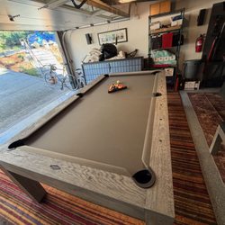 Century Billiard Service - Table moved, assembled, leveled and inspected in our east bay garage