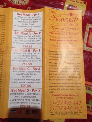 Menu photo 5 Nawaab Perth, PKN
