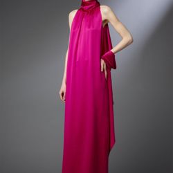 L'elite Occasion & Bridesmaids - Silk evening gown wedding guest, mother of the bride and the groom Tom and Linda Platt