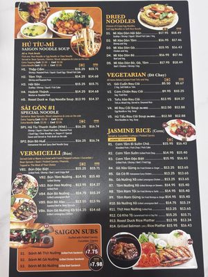 Menu photo 1 Saigon 1 Pho Virginia Beach, VA Menu photo 1 Saigon 1 Pho Virginia Beach, VA