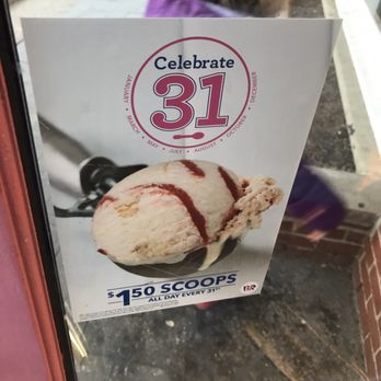 Baskin Robbins - $1.50 scoops on the 31st of the month - Ice Cream & Frozen Yogurt Near Me - Bayside, Wisconsin