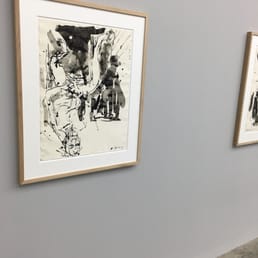 Pictures hung upside down