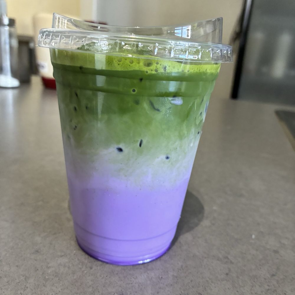 Eden & Clay - Ube matcha latte - Coffee & Tea Near Me - Upland, California Eden & Clay - Ube matcha latte - Coffee & Tea Near Me - Upland, California