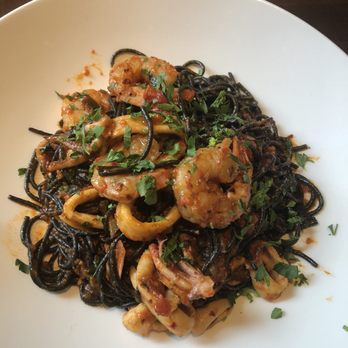 Yard House - Diablo seafood black spaghetti . Has a kick of heat to it!.. Sooo good :) - New American Near Me - Austin, Texas Yard House - Diablo seafood black spaghetti . Has a kick of heat to it!.. Sooo good :) - New American Near Me - Austin, Texas