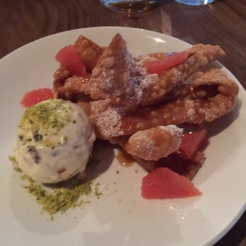 Nopa - Crostoli - deconstructed cannoli with ricotta stracciatella - New American Near Me - San Francisco, California