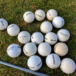 Range balls.