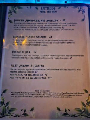 Menu photo 4 Enchanted Forest Placerville, CA