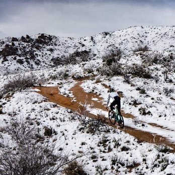 Belgian Waffle Ride - A little unexpected snow in the Valley of The Sun - Bike tours Near Me - Cave Creek, Arizona Belgian Waffle Ride - A little unexpected snow in the Valley of The Sun - Bike tours Near Me - Cave Creek, Arizona