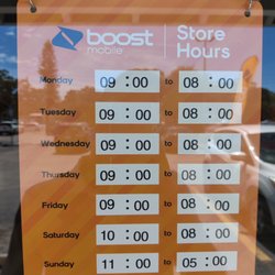 Boost Mobile - Store hours