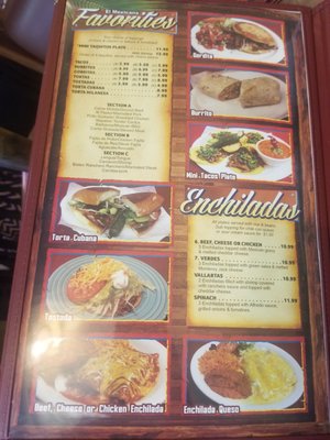 Menu photo 4 El Mexicano Grill Waxahachie, TX