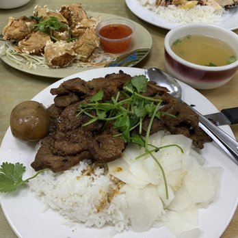Bo Ky - Add an egg with $0.5, basil pork chop rice - Chinese Near Me - New York, New York