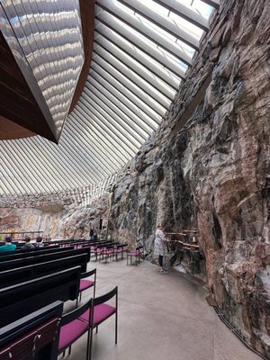 Temppeliaukio Church by null