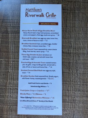 Menu photo 4 Mattison's Riverwalk Bradenton, FL
