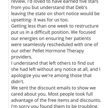 KOI Wellbeing - Response to my review. Jeff is well aware of Deborah Wainwright being in SD as we chatted about it during our call. - Naturopathic/Holistic Near Me - La Jolla, California KOI Wellbeing - Response to my review. Jeff is well aware of Deborah Wainwright being in SD as we chatted about it during our call. - Naturopathic/Holistic Near Me - La Jolla, California