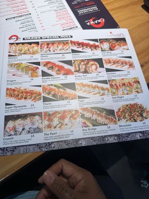 Menu photo 1 Okawa Sushi Milpitas, CA Menu photo 1 Okawa Sushi Milpitas, CA
