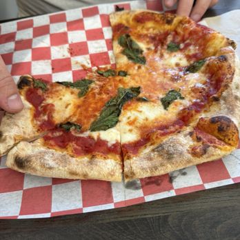 Cinders Wood Fired Pizza - Margarita pizza - Pizza Near Me - Anderson, California Cinders Wood Fired Pizza - Margarita pizza - Pizza Near Me - Anderson, California