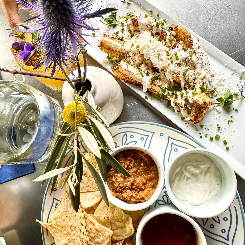 The Goat - * Salsa Trio (House Salsa, Salsa Macha, & Lime Crema) * Corn Ribs - Mexican Near Me - Annapolis, Maryland The Goat - * Salsa Trio (House Salsa, Salsa Macha, & Lime Crema) * Corn Ribs - Mexican Near Me - Annapolis, Maryland