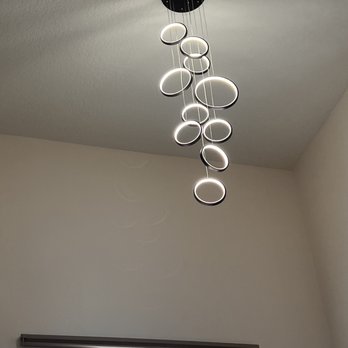 Red Line Home Improvements - a circular light fixture - Handyman Near Me Red Line Home Improvements - a circular light fixture - Handyman Near Me