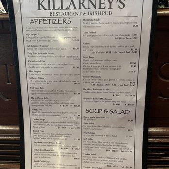 Killarney's Irish Pub & Grill - Menu 8-2024 - Pubs Near Me - Temecula, California Killarney's Irish Pub & Grill - Menu 8-2024 - Pubs Near Me - Temecula, California