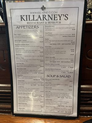 Menu photo 6 Killarney's Irish Pub & Grill Temecula, CA Menu photo 6 Killarney's Irish Pub & Grill Temecula, CA