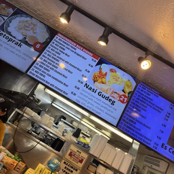 Indo Bistro - Menu counter - Indonesian Near Me - Grand Terrace, California Indo Bistro - Menu counter - Indonesian Near Me - Grand Terrace, California