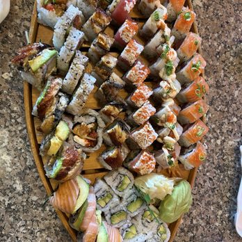 Yo Sushi - USA , Travis Titanic Roll, New York Roll, Godzilla Roll, and more. - Sushi Bars Near Me - Vallejo, California