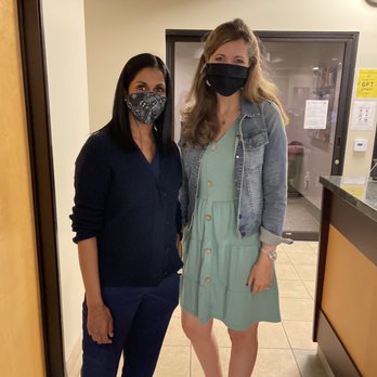 Reproductive Partners Medical Group - 10 weeks pregnant - with Dr. Amin on our clinic graduation day - Fertility Near Me - Long Beach, California Reproductive Partners Medical Group - 10 weeks pregnant - with Dr. Amin on our clinic graduation day - Fertility Near Me - Long Beach, California