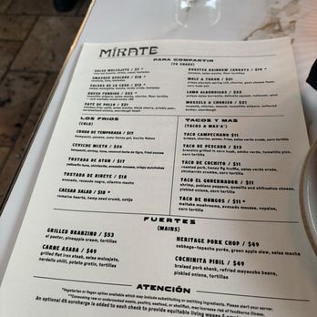 Mirate - Mexican Near Me - Los Angeles, California Mirate - Mexican Near Me - Los Angeles, California