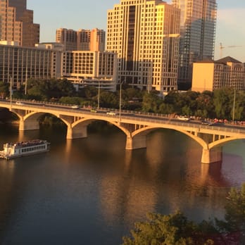 Hyatt Regency Austin - People on the bridge getting ready to watch the bats. - Hotels Near Me - Austin, Texas