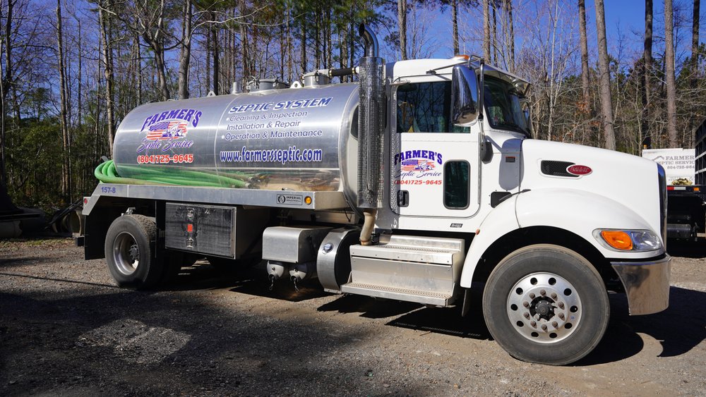 Slide of Farmer's Septic Service