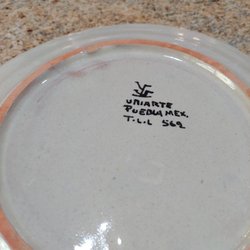 Boulder City Antique Market - Real Talavera marking