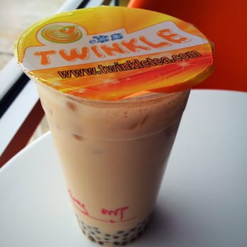 Twinkle - Earl Grey Cream Tea with baby tapioca - Juice Bars & Smoothies Near Me - Houston, Texas
