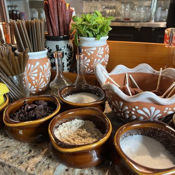 Leña Restaurant - Pretty garnish station at bar! - Bars Near Me - Alameda, California Leña Restaurant - Pretty garnish station at bar! - Bars Near Me - Alameda, California