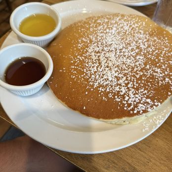 More Than Waffles - One plain pancake with melted butter and syrup. - Breakfast & Brunch Near Me - Encino, California More Than Waffles - One plain pancake with melted butter and syrup. - Breakfast & Brunch Near Me - Encino, California