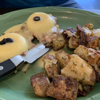 Christie's - Mr. O'Malley's Benedict with home fries ($15.95) - Breakfast & Brunch Near Me - Burlingame, California Christie's - Mr. O'Malley's Benedict with home fries ($15.95) - Breakfast & Brunch Near Me - Burlingame, California
