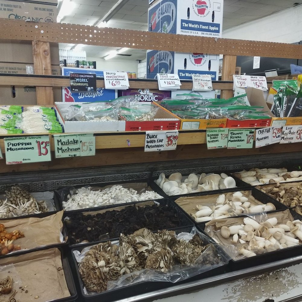 Monterey Market - Mushrooms galore - Fruits & Veggies Near Me - Berkeley, California