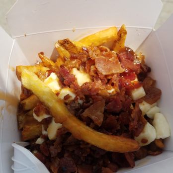 Toronto Zoo - poutine with bacon - Zoos Near Me - Toronto, Ontario