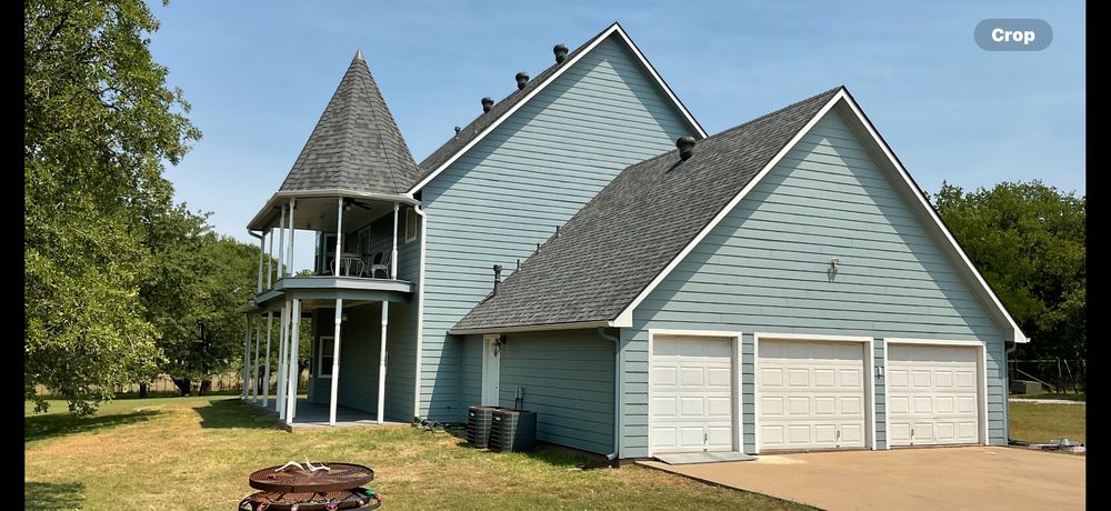 Slide of Mike and Mike Roofing