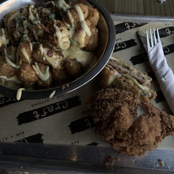 Craft Bar + Kitchen - Tatchos and popper slider - Beer Bar Near Me - Binghamton, New York
