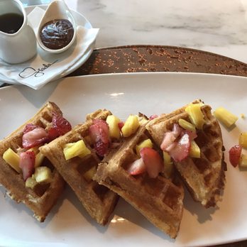 GIADA - Strawberry Polenta Waffle - Italian Near Me - Las Vegas, Nevada GIADA - Strawberry Polenta Waffle - Italian Near Me - Las Vegas, Nevada