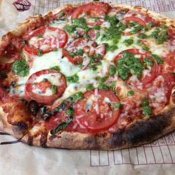 MOD Pizza - #7 with a pesto drizzle! - Pizza Near Me - Seattle, Washington