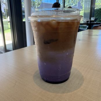 Wall Writers Coffee - Ube Latte - Coffee & Tea Near Me - Irvine, California Wall Writers Coffee - Ube Latte - Coffee & Tea Near Me - Irvine, California