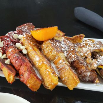Roots - French toast flight - Breakfast & Brunch Near Me - Chicago, Illinois Roots - French toast flight - Breakfast & Brunch Near Me - Chicago, Illinois