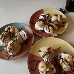 Nicholas Creamery - Profiteroles I made with your vanilla ice cream